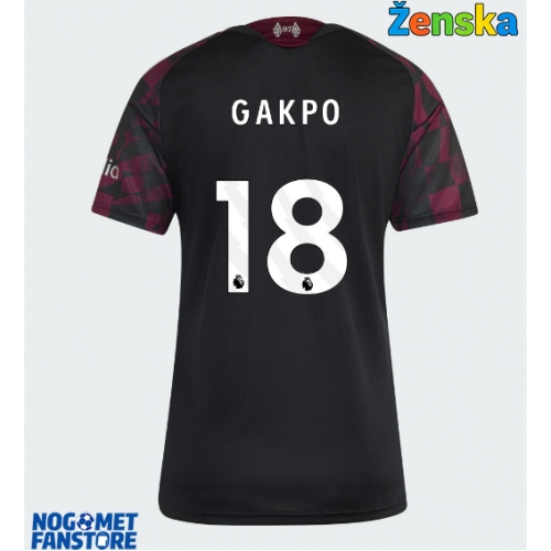 Liverpool Cody Gakpo #18 Rezervni Dres za Ženska 2026-27 Kratak Rukav